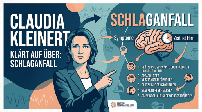 claudia kleinert schlaganfall