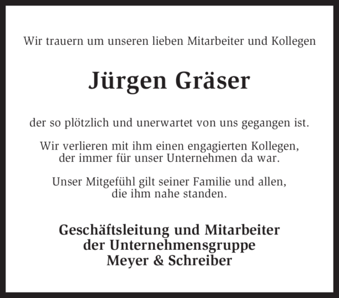 jörg gräser traueranzeige